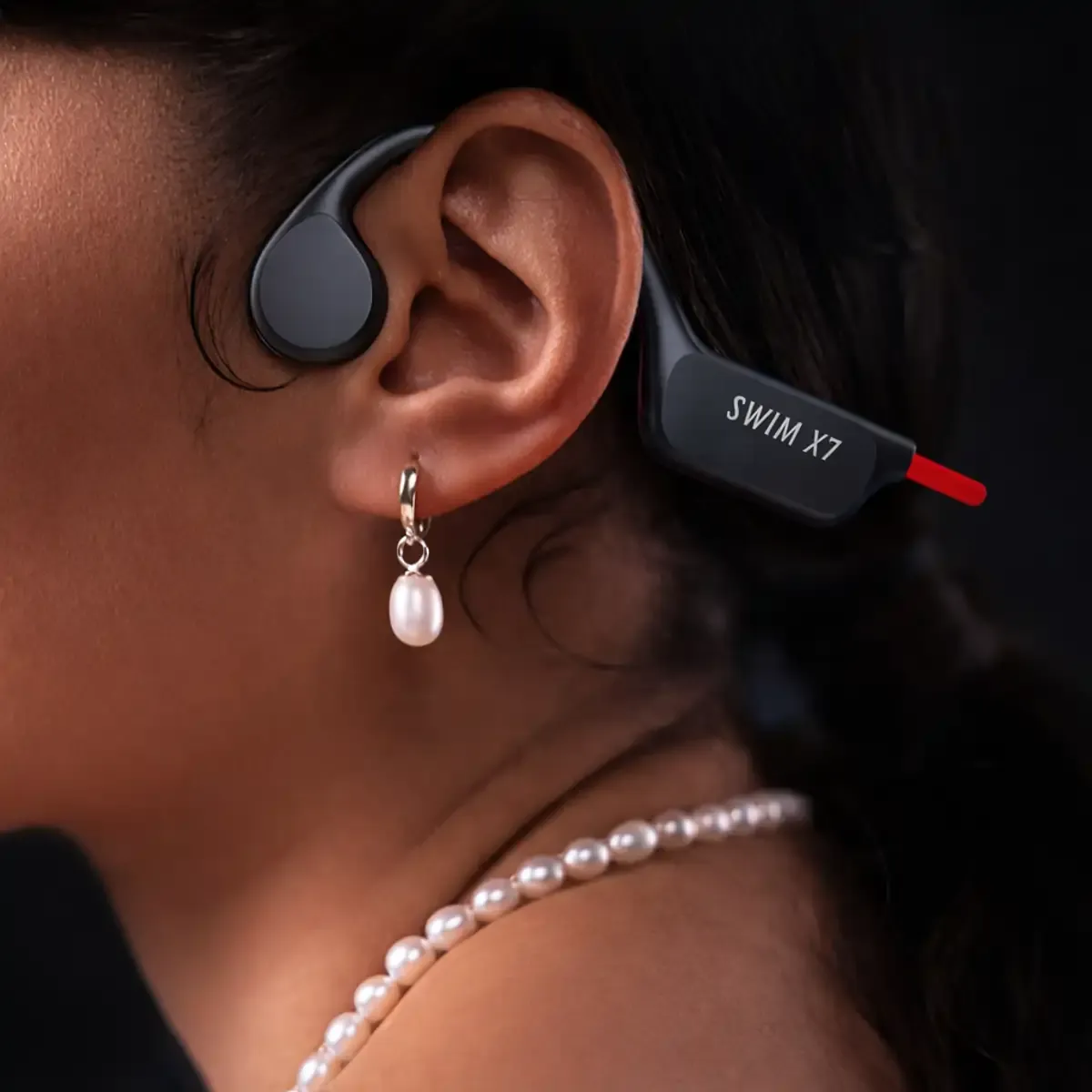 Bikeangel Bluetooth slúchadlá căști cu conducție osoasă 32 GB
