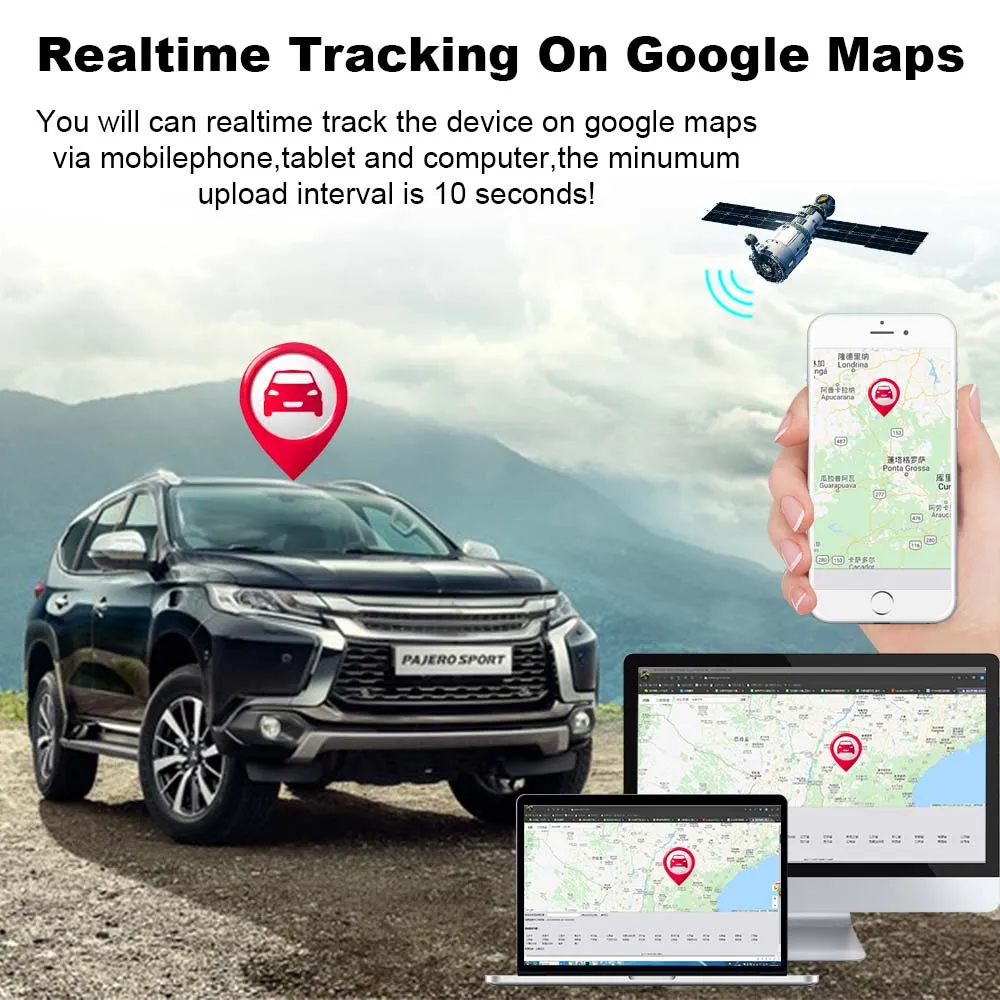 Winnes TK806 GPS tracker auto 4G cu întrerupere combustibil