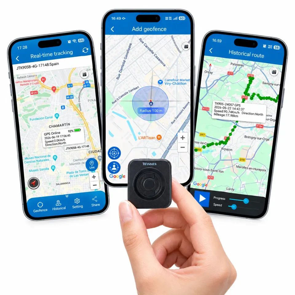 Winnes TKS1 GPS tracker 4G cu SIM inclus