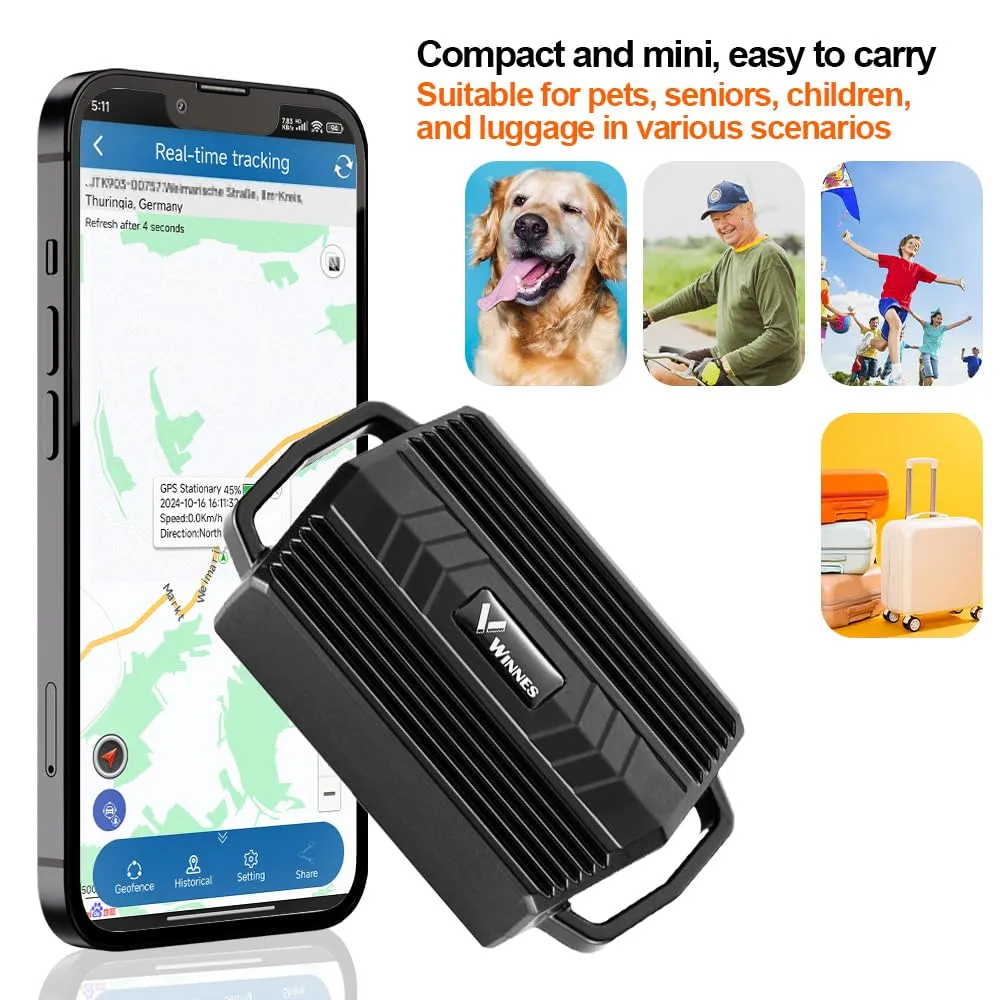 Winnes TK935 tracker GPS animale mari 2G 3500mAh