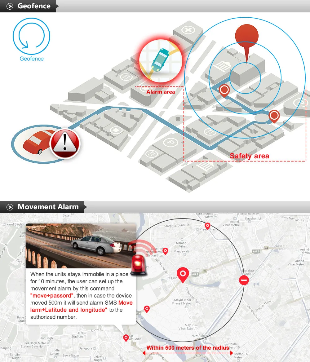Winnes TK806 GPS tracker auto 4G cu întrerupere combustibil