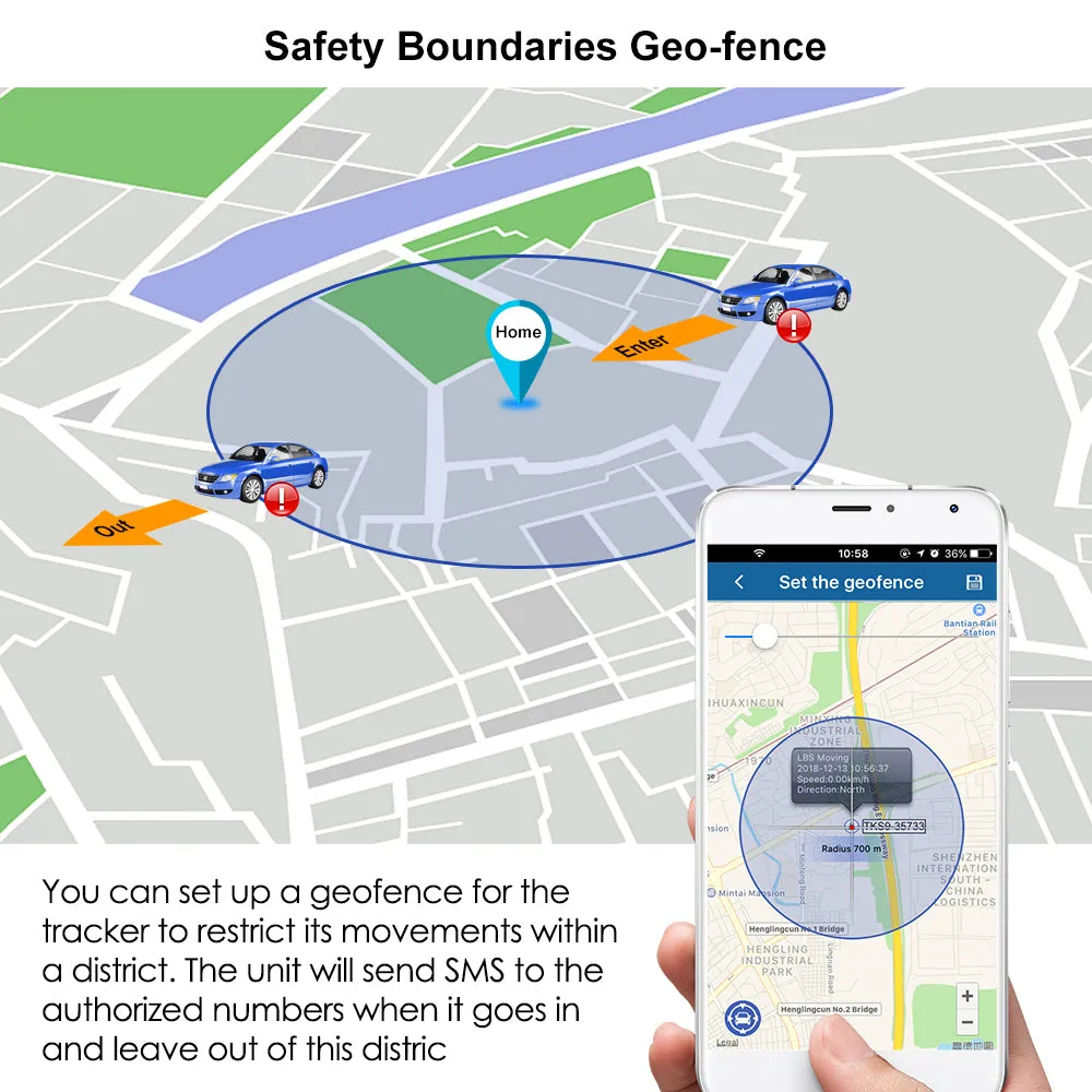 Winnes TK918 tracker GPS auto