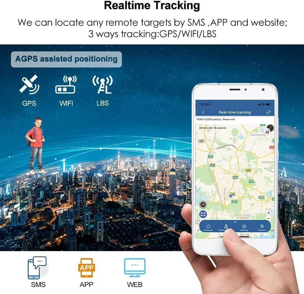 Winnes TK915 tracker GPS auto