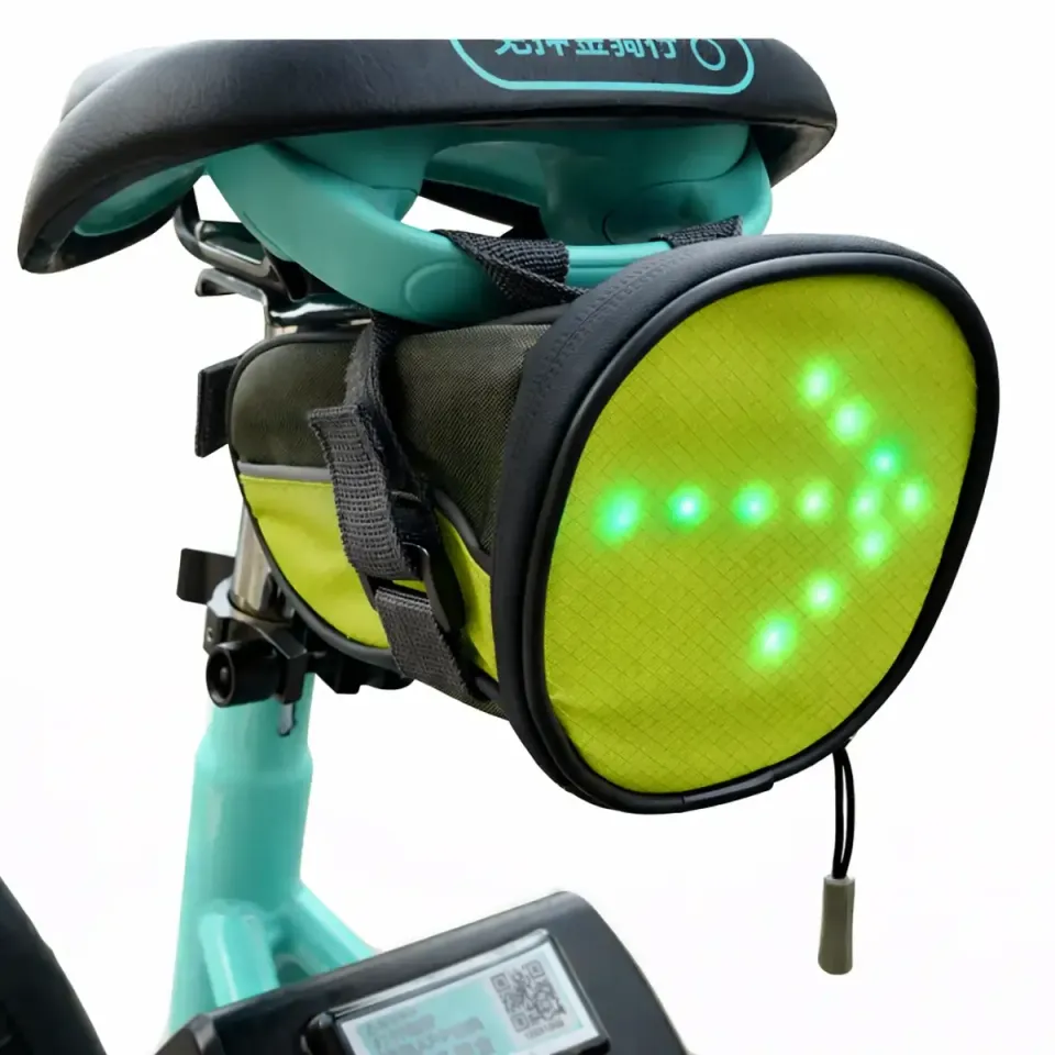 Bikeangel geantă de șa cu modul LED
