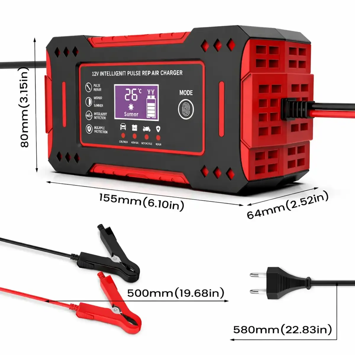 Bikeangel încărcător inteligent acumulator moto