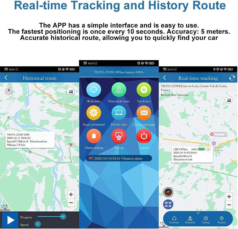 Winnes TK915 tracker GPS auto