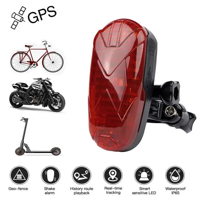 Winnes TK906 GPS tracker bicicletă cu stop LED 4G