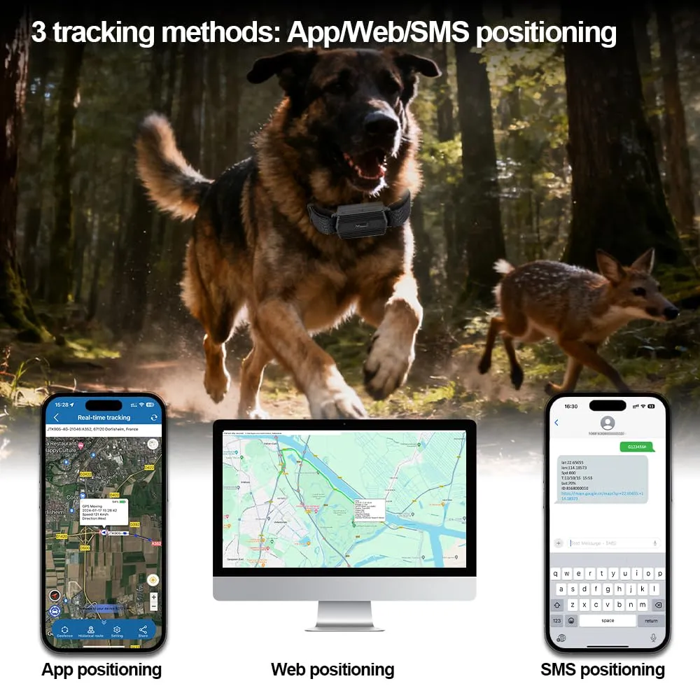 Winnes TK935 tracker GPS animale mari 2G 3500mAh