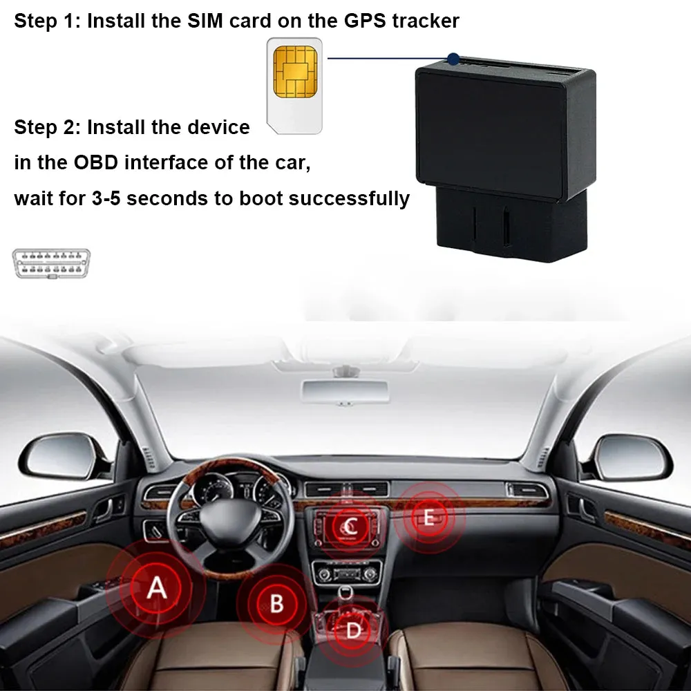 Winnes TK816 tracker GPS auto OBD2 4G