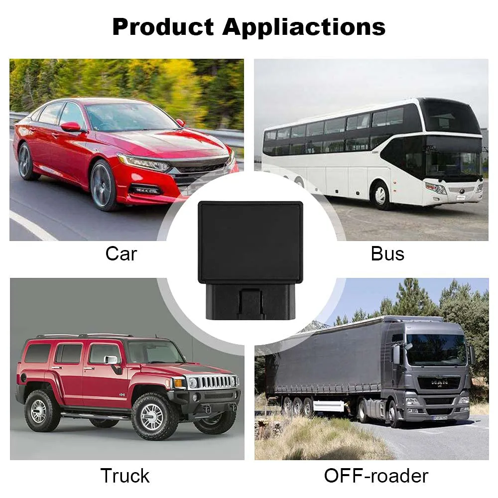 Winnes TK816 OBD GPS tracker auto 4G Plug & Play