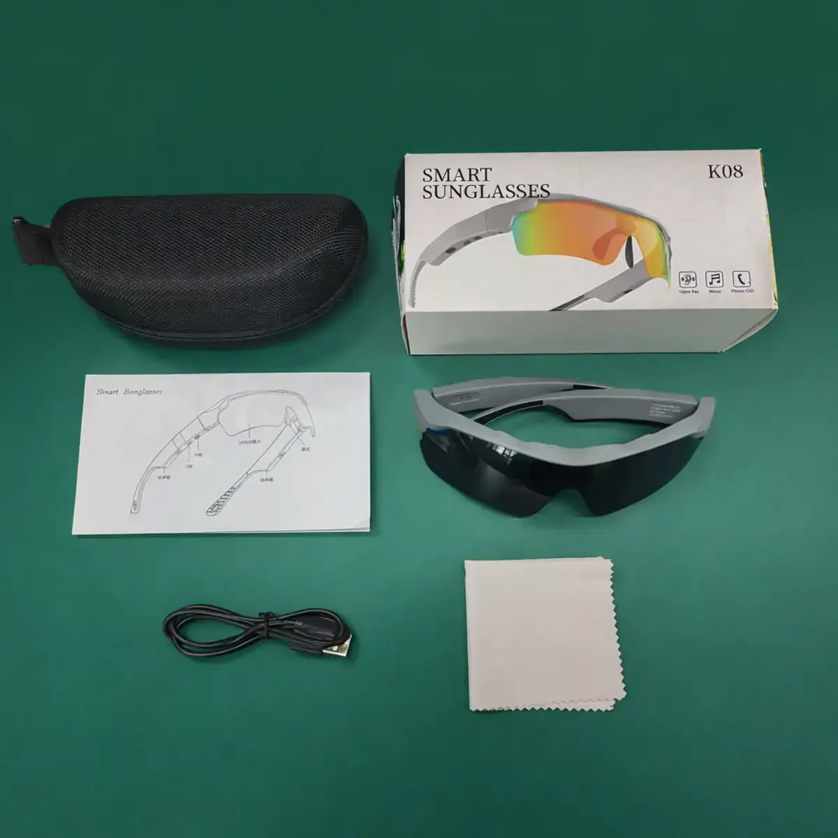 Bikeangel ochelari bluetooth stereo polarizați