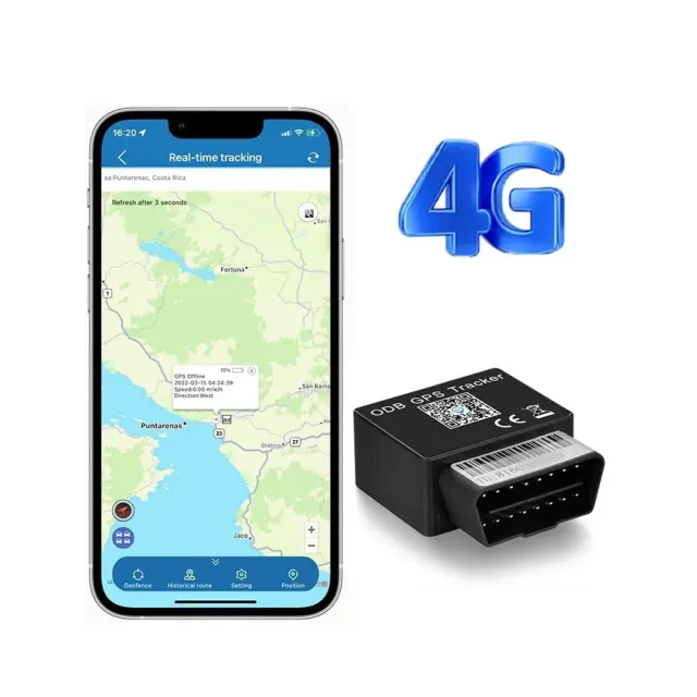 Winnes TK816 OBD GPS tracker auto 4G Plug & Play