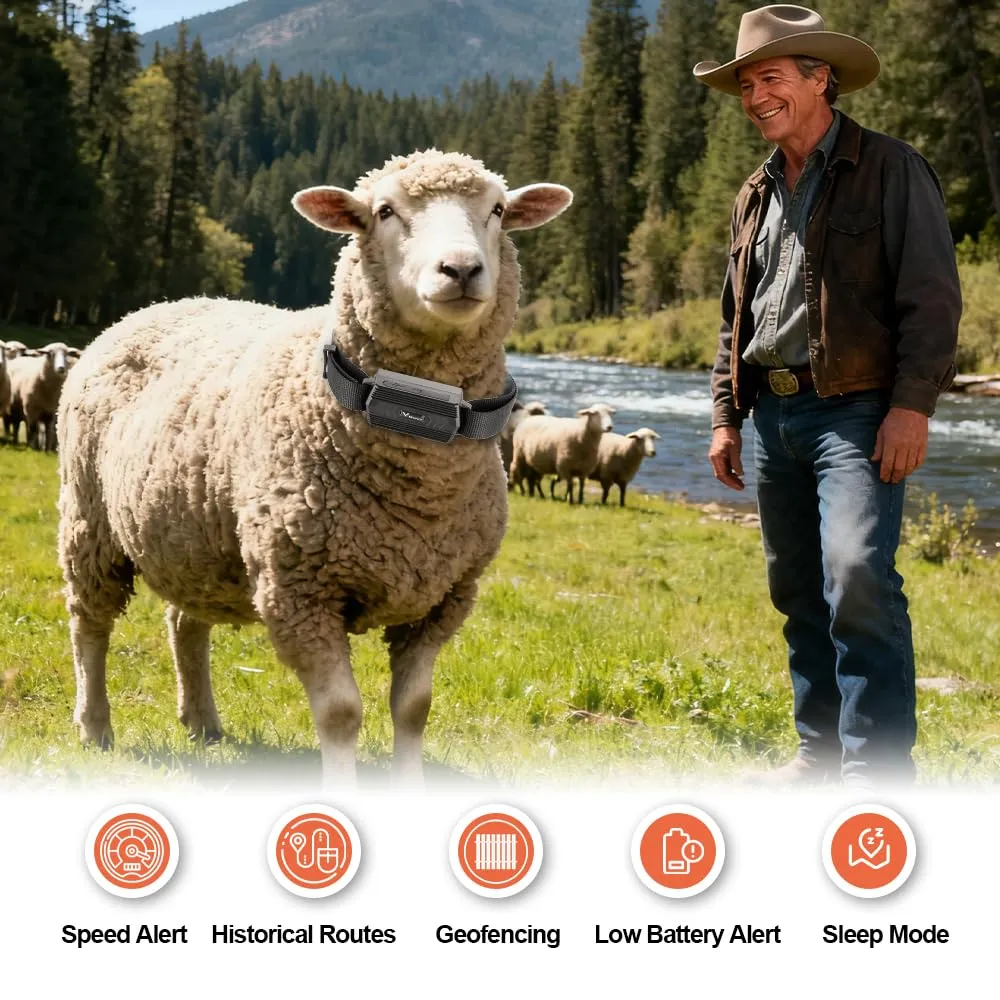 Winnes TK935 tracker GPS animale mari 2G 3500mAh