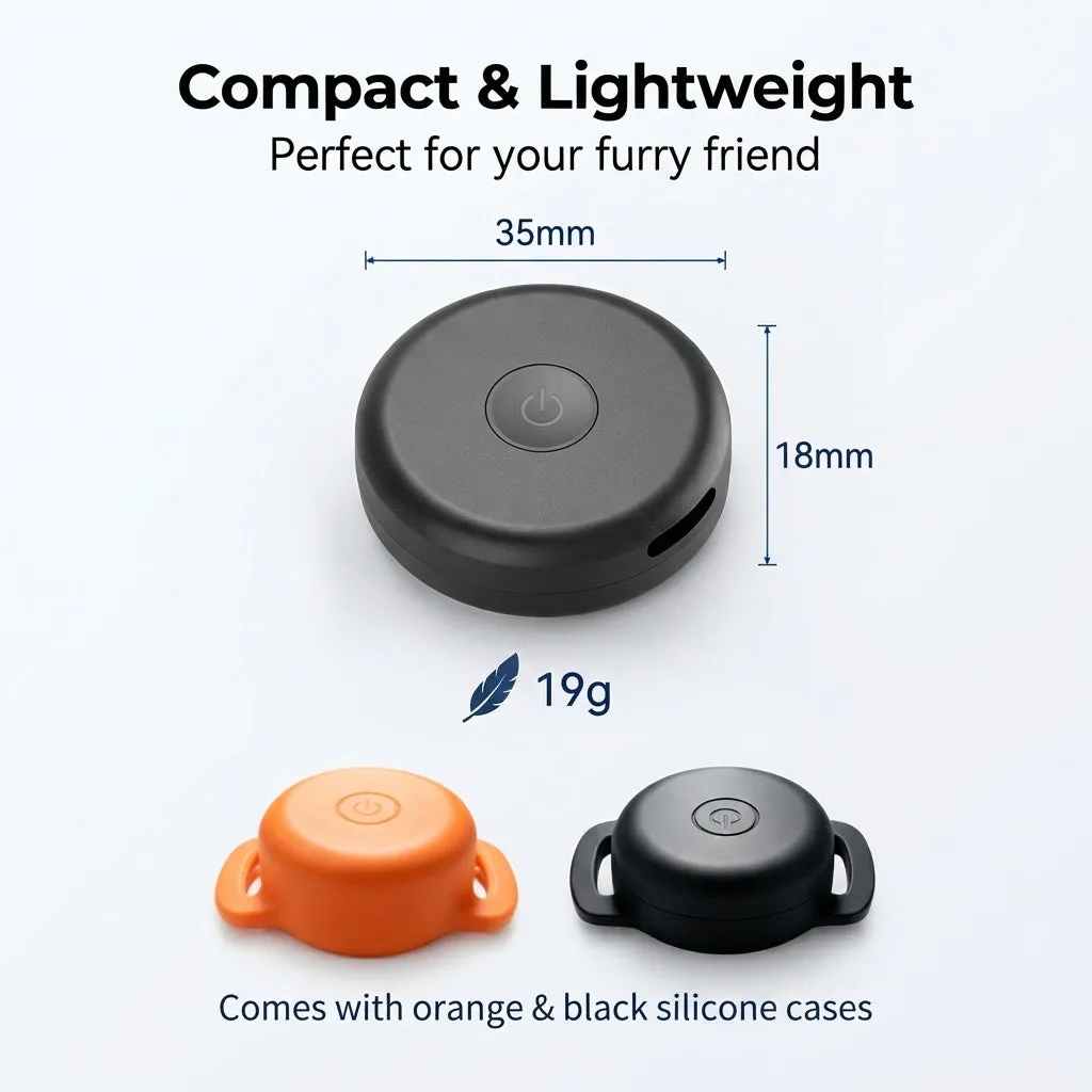 Winnes tracker GPS caini si pisici cu SIM integrat