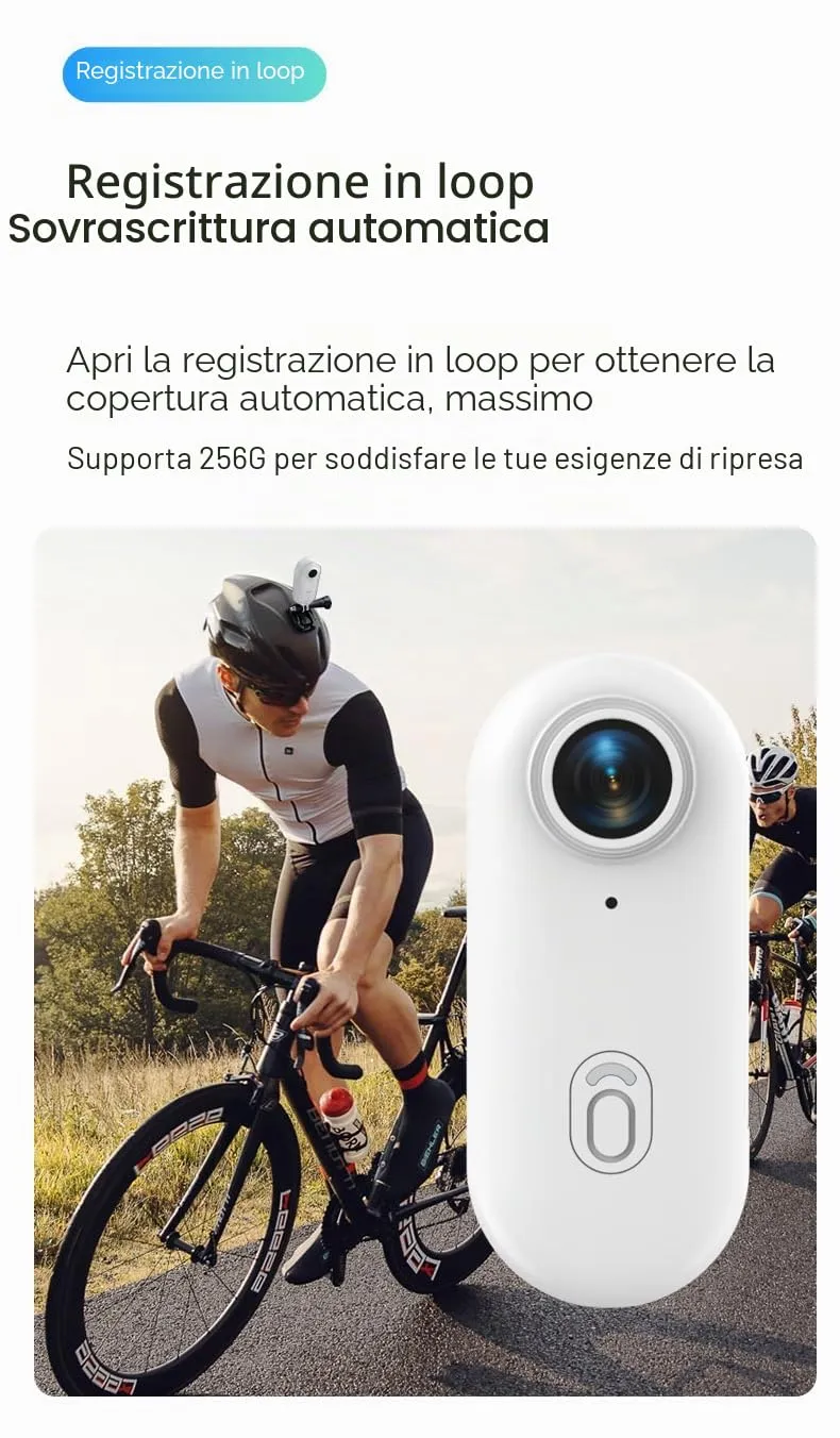 Winnes Mini Action Camera cameră de acțiune 4K