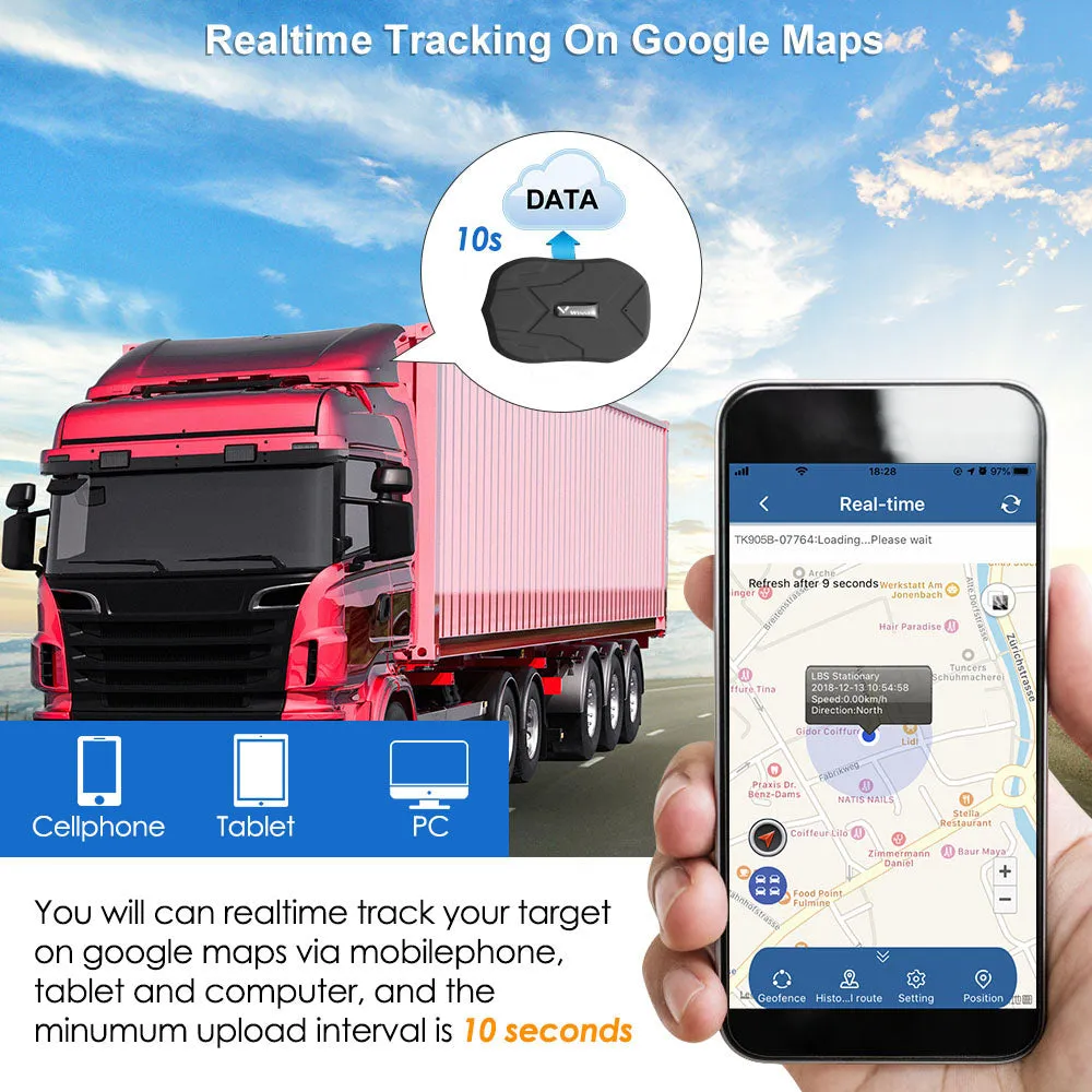 Winnes TK905B tracker GPS auto