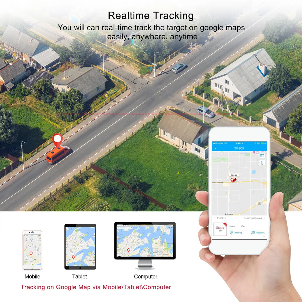 Winnes TK905 tracker GPS auto